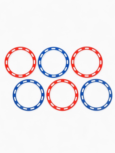 Набор колец для метания, 6 шт., d=14 см