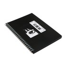 Скетчбук А5 60 листов, на гребне, "Аниме", обложка мелованный картон, блок мокрый асфальт 80 г/м2 - Фото 2