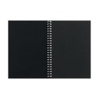 Скетчбук А5 60 листов, на гребне, "Аниме", обложка мелованный картон, блок мокрый асфальт 80 г/м2 - Фото 4