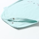 Боди детское, цвет ментол, рост 62 см - фото 25325799