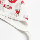 Комплект детский (чепчик,рукавички), цвет ванильный, размер 38-40 - Фото 4