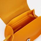 Сумка для девочки COLOR на длинном ремешке, ручка из бусин, на магните, жёлтая - Фото 3