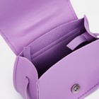 Сумка для девочки COLOR на длинном ремешке, ручка из бусин, на магните, сиреневая - Фото 3
