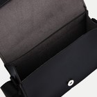 Сумка детская 18×6×12 см, на магните, однотонная, чёрная - Фото 3