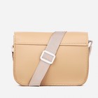 Сумка детская 18×6×12 см, на магните, однотонная, бежевая - Фото 2