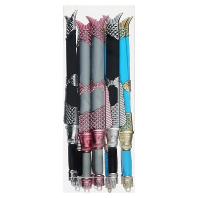 Ручка гелевая-прикол "Кинжал", МИКС