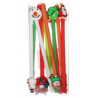 Ручка-прикол Calligrata «Новый год», чёрный стержень, гелевая, подарочная, МИКС - Фото 8