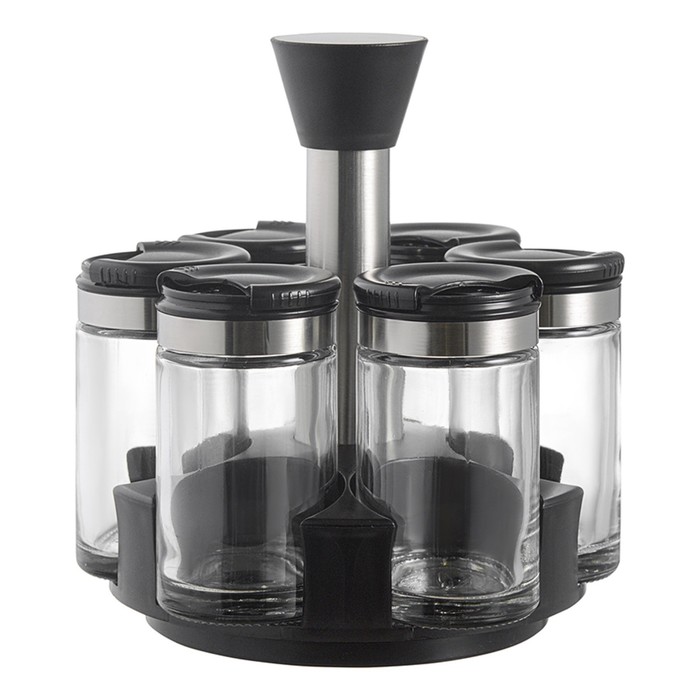 Набор банок для специй с подставкой Smart Solutions Scented Jar, 100 мл - Фото 1