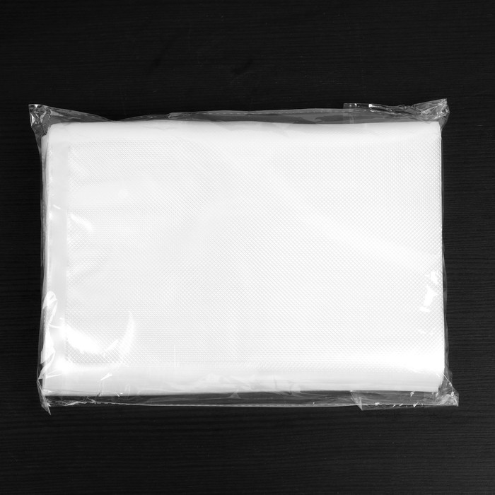Набор пакетов для вакууматора Luazon, рифленые, 50 шт, 17 х 25 см - фото 1899005372