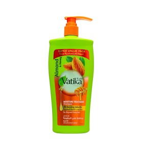 Шампунь для волос Dabur VATIKA Naturals Moisture Treatment Увлажняющий  с дозатором, 600 мл 9870485