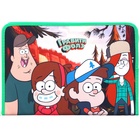 Папка для труда А4 с пеналом, на молнии, текстиль, «Гравити Фолз» - Фото 6