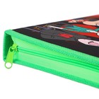 Папка для труда А4 с пеналом, на молнии, текстиль, «Гравити Фолз» - Фото 2