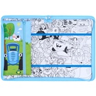 Папка для труда А4 с пеналом, на молнии, текстиль, «Синий трактор» - Фото 3