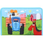 Папка для труда А4 с пеналом, на молнии, текстиль, «Синий трактор» - Фото 5