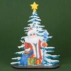 Новогодний настольный декор «Дед Мороз» 12 х 4,3 х 15,5 см - Фото 2