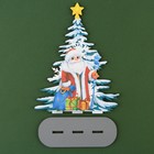 Новогодний настольный декор «Дед Мороз» 12 х 4,3 х 15,5 см - Фото 5
