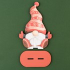 Новогодний настольный декор «Гном» 8,5 х 4,3 х 12,2 см - фото 24292434