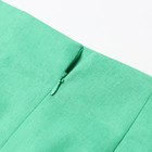 Костюм женский (юбка и топ) MIST Summer time, зелёный, размер 46 - фото 22508824