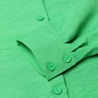 Рубашка женская MIST Summer time, зеленый, р. 42 - Фото 7