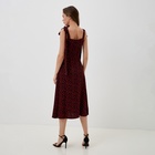 Платье с лентами миди женское MIST Flower, чёрное, размер 46 - фото 43745766