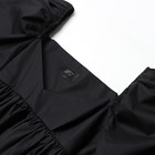 Платье женское MIST с объемными рукавами, черный, р.40-42 - Фото 8
