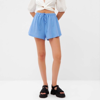 Шорты женские MIST Summer time, голубые, размер 44