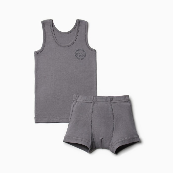 Комплект детский (майка,трусы) цвет мусон, рост 116 см