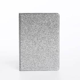 Обложка на паспорт, цвет серебряный