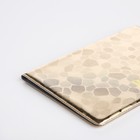 Обложка для паспорта, цвет золотой (комплект 2 шт) - фото 24442160