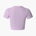 Футболка женская укороченная, цвет лаванда, размер 46 (L) - фото 24252641