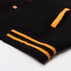 Бомбер мужской НАЧЁС, цвет чёрный, размер 50 (XL) - фото 24386497