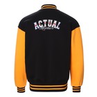 Бомбер мужской НАЧЁС, цвет чёрный, размер 50 (XL) - фото 24386498