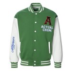 Бомбер мужской НАЧЁС, цвет зелёный, размер 48 (L) - фото 24713203