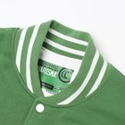 Бомбер мужской НАЧЁС, цвет зелёный, размер 48 (L) - фото 24713204