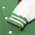 Бомбер мужской НАЧЁС, цвет зелёный, размер 48 (L) - фото 24713207