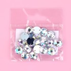 Стразы пришивные «Круг», с голографией, d = 10 мм, 24 шт - фото 24518567