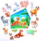 Развивающая игра на липучках «Изучаем животных. Мамы и малыши» - Фото 2
