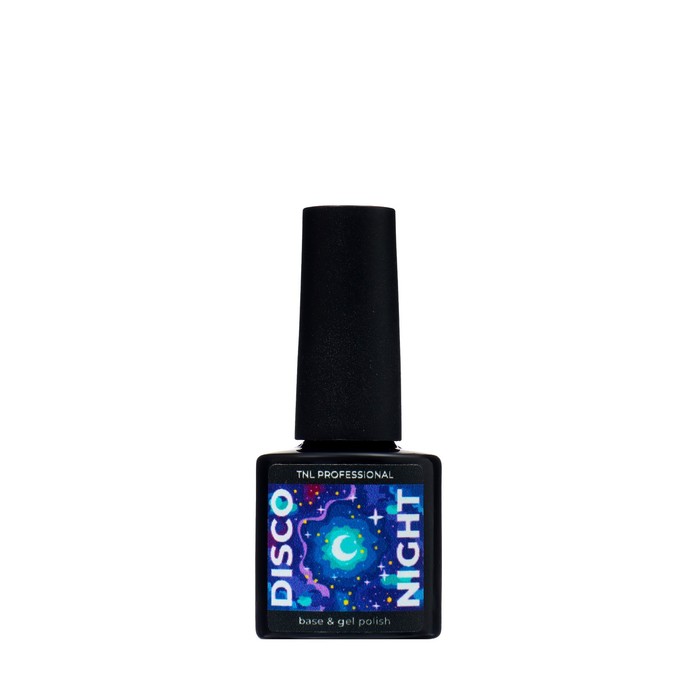 Гель лак TNL Professional с цветной неоновой слюдой Disco night абсент №6, 6 мл 37703