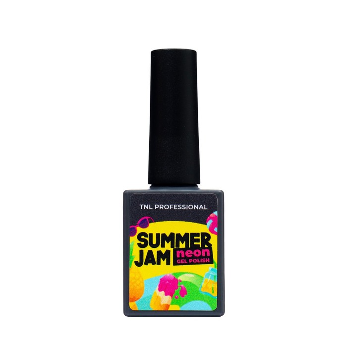 Гель лак TNL Neon Summer Jam неоновое манго №05, 10 мл 37709