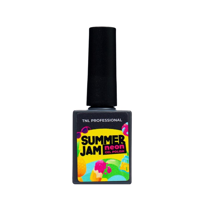 Гель лак TNL Neon Summer Jam неоновый рыжий №14, 10 мл 37718