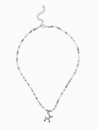 Чокер бисерный с подвеской «Собачка из воздушных шаров», цвет серебро, 41 см - Фото 2