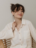 Браслеты на ногу «Ракушки», цвет бело-коричневый в серебре  (артикул 9604040)  большой выбор товаров оптом и в розницу по низким ценам с доставкой