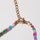 Браслет на ногу QF «Ракушки» бусины, набор, цветной, 23.3 см - Фото 3