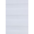 Штора рулонная «День-ночь» с люрексом, 60×180 см (с учётом креплений 3.5 см), белая - Фото 4