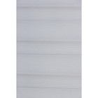 Штора рулонная «День-ночь» с люрексом, 120×180 см (с учётом креплений 3,5 см), цвет серый - фото 3903937