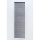 Штора рулонная «День-ночь» под лен, 90×180 см (с учётом креплений 3,5 см), цвет серый - Фото 2