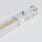 Штора рулонная «День-ночь» под лен, 60×180 см (с учётом креплений 3,5 см), цвет бежевый 9614148