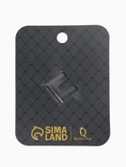 Брошь «Цветок» сказочный, радужно-синяя в серебре - Фото 7