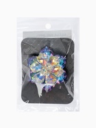 Брошь "Цветок" сказочный, цвет радужно-сиреневый в серебре - фото 809276931