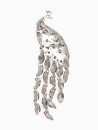 Брошь «Птица» павлин драгоценный, цветная в серебре - Фото 2